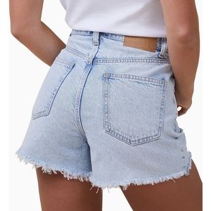 NWT 90s CottonOn high rise mom denim shorts